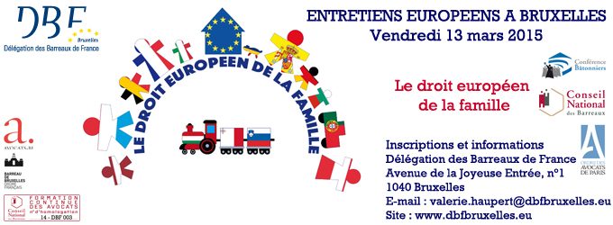 Le droit européen de la famille