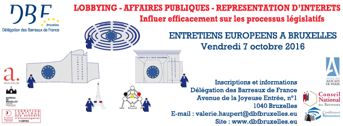 Lobbying – Affaires publiques – Représentation d’intérêts : Influer efficacement sur les processus législatifs