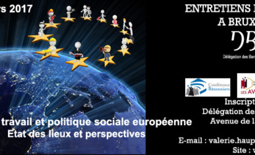 Droit du travail et politique sociale européenne : Etat des lieux et perspectives
