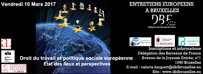 Droit du travail et politique sociale européenne : Etat des lieux et perspectives