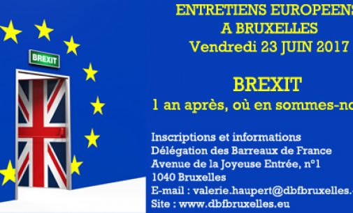 BREXIT, 1 an après, où en sommes-nous ?