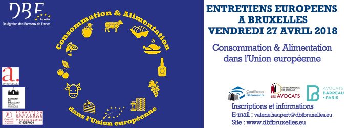 Consommation & Alimentation dans l’Union européenne : Mises sur le marché, Sécurité, Etiquetage, Qualité, etc