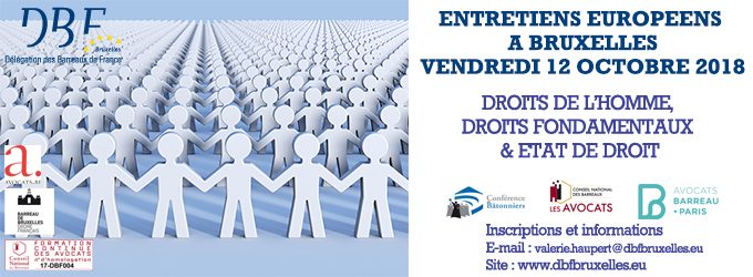 Droits de l’homme, droits fondamentaux et Etat de droit