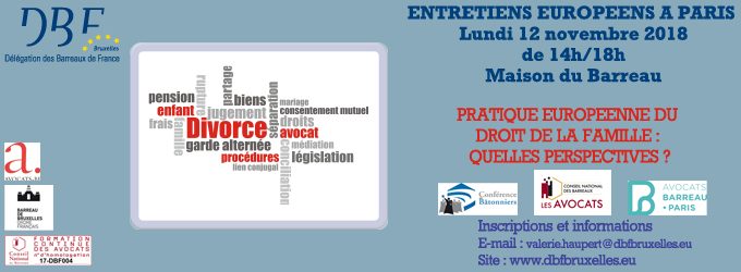 Pratique européenne du droit de la famille : quelles perspectives ?