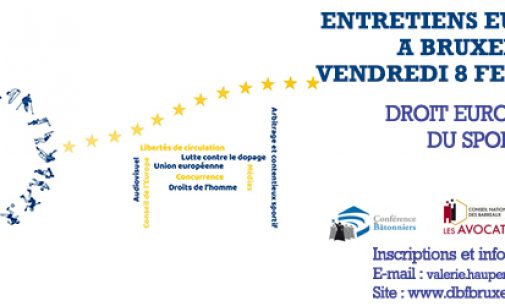 Le droit du sport européen / Bruxelles