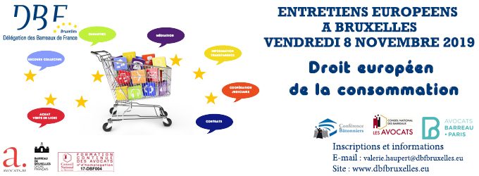 Droit européen de la consommation / Bruxelles