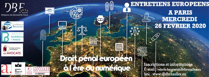 Droit pénal européen à l’ère du numérique / Paris